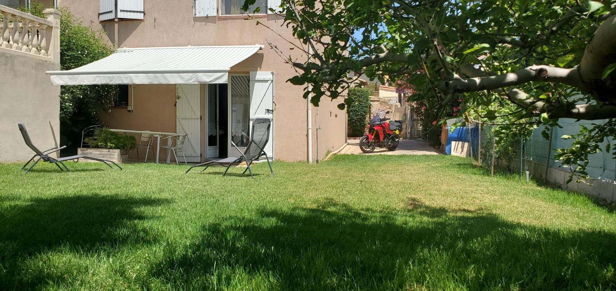 Jolie Studio En Rez De Jardin A L'Estaque Mourepiane Marseilles Buitenkant foto